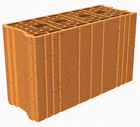 La brique en terre cuite de 20 cm qui facilite laccs  la RT2012 avec R = 1,45 m.K/W