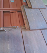 Procd Flat Roof, support en bac acier pour tuiles mcaniques pour trs faible pente