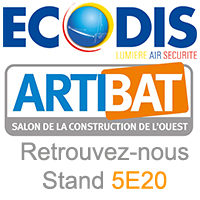 ECODIS expose ses nouveauts au salon ARTIBAT de Rennes