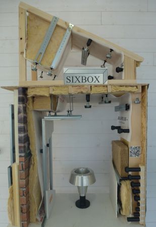 SIXBOX, un systme de fixation garantissant l'tanchit a l'air des murs et plafonds