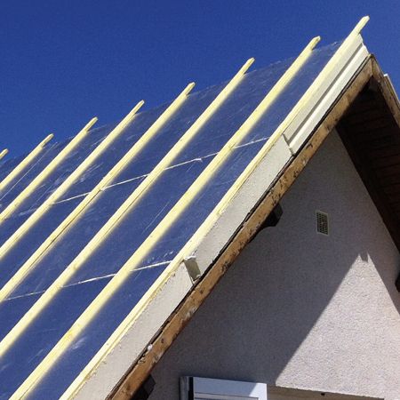Une isolation efficace du toit par l'extrieur, c'est possible avec la solution sarking TERREAL NRJ+