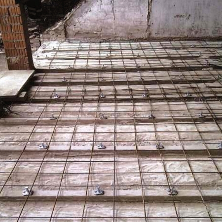 Renforcement des planchers avec dalle bton lger structurel collaborant et connecteurs.