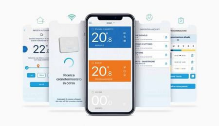 Finder BLISS WIFI : nouveau thermostat connect avec fonction golocalisation