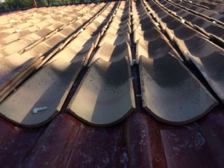 La rnovation de toiture en fibre ciment profil PST pour tuile canal