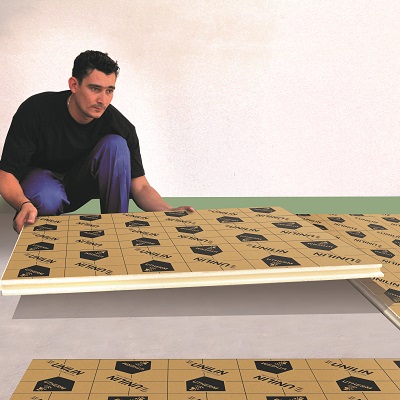 Utherm Floor K Comfort dB, la nouvelle solution Unilin pour l'isolation thermo-acoustique des sols !
