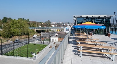 DreenCeramica pour la toiture du complexe Decathlon de Charleroi