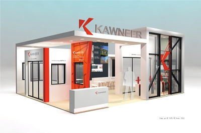 Kawneer doile les dernires innovations au mondial du btiment du 3 au 6 octobre 2022