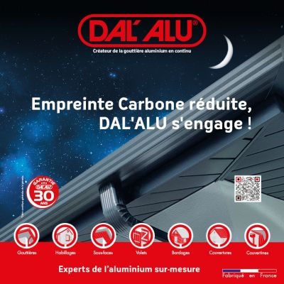 L'Aluminium Dcarbon de chez DAL'ALU:  la solution pour tous vos projets