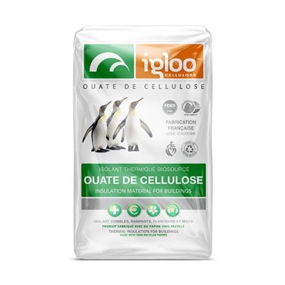 Ouate de cellulose Igloo : l'isolant biosourc performant et rentable pour les combles perdus