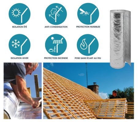 La nouvelle gamme d'écran pare-pluie pour toitures et façades La nouvelle gamme d'écran pare-pluie pour toitures et façades