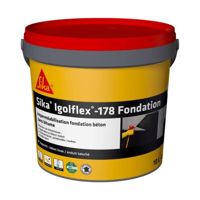 Sika® Igolflex®-177 Fondation Bitume et Sika® Igolflex®-178 Fondation : deux solutions performantes Sika Igolflex-177 Fondation Bitume et Sika Igolflex-178 Fondation : deux solutions performantes
