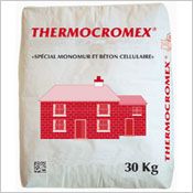 Le Thermocromex : l'enduit monocouche  la Chaux Hydraulique Naturelle Pure