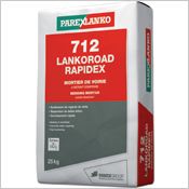 712 Lankoroad rapidex - Mortier de voirie  retrait compens