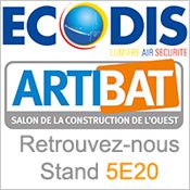 ECODIS expose ses nouveauts au salon ARTIBAT de Rennes