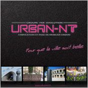 URBAN-NT, fabrication et pose de mobilier urbain acier et inox ''Made in France''