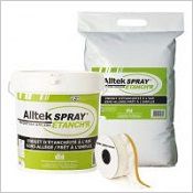 Alltek Spray Etanch'R, votre enduit allg prt  l'emploi pour une tanchit  l'air durable.