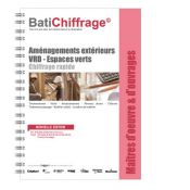 Amnagements extrieurs - VRD - Espaces verts - Matres d'oeuvre & d'ouvrages - Bordereau de chiffrage rapide