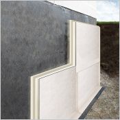 Gemadrain XPS - Isolation et drainage des murs enterrs