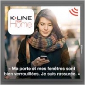 Fentres et portes d'entre connectes, srnit assure avec K-LINE Smart Home