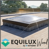L'EQUILUX WOOD by Skydme : Fentre cologique et conomique pour toiture plate