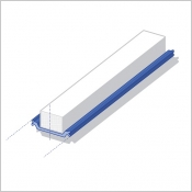 Barrette polyamide pour profils aluminium - Rupture de pont thermique