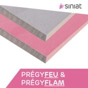 SINIAT - PRGYFEU & PRGYFLAM - Plaque de pltre