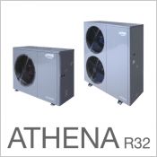ATHENA R32 monobloc ,bi bloc et monobloc intrieur (gamme invisible) - Pompe  chaleur air-eau