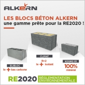 Les blocs bton Alkern : une gamme prte pour la RE2020 !