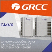 GREE prsente sa nouvelle gamme GMV6,  l'un des systmes VRF les plus silencieux du march