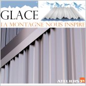 GLACE - Bardage alatoire design
