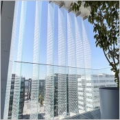 Shadoglass, brise soleil  lames en verre - innovation dans la technologie de faade