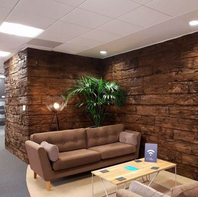 Panneau déco aspect bois - Panneau mural décoratif