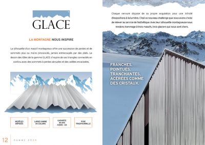 GLACE - Bardage aléatoire design