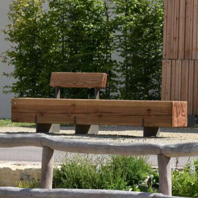 Mobilier urbain Pure - En bois massif