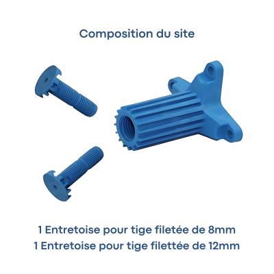 ISODEPORT RT+ | Déport universel de charge moyenne à lourde à rupture de pont thermique - Accessoires ite