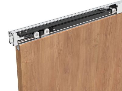 SAF-200, Système coulissant haut de gamme SAF avec amortisseur pour portes jusqu'à 200 kg - Portes de séparation d'intérieur 