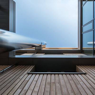 Façades Mocopinus hydrophobes - Façades en bois avec effet déperlant