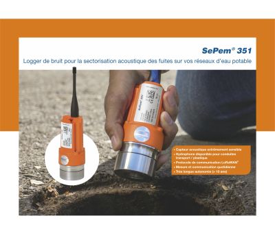 SePem 351 - Prélocalisateur de fuites d'eau