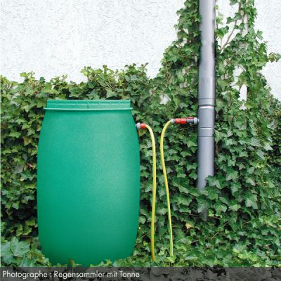 Récupérateur à Raccord Universel Rheinzink - Récupérateur d'eaux pluviales