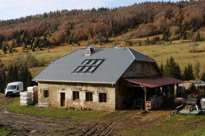 Élément de toiture - Tuile en aluminium PREFA