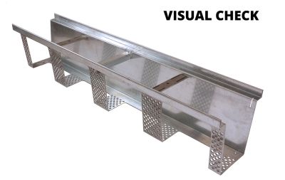 Caniveau de façade - VISUAL CHECK - Vrd > revêtement, signalisation, voirie