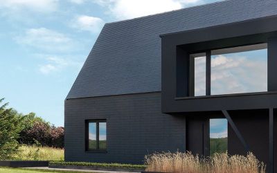 Ardoises en fibres-ciment pour toiture et façade | TECTA Creative - Ardoise fibres-ciment 
