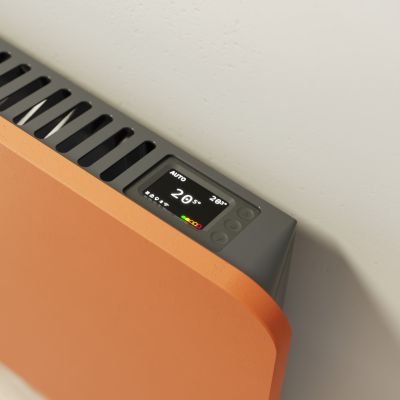 CIMA 1500 Lisse Terracotta - Radiateur à inertie horizontal décoratif