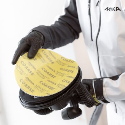 Abranet Yellow - Abrasif microperforé 