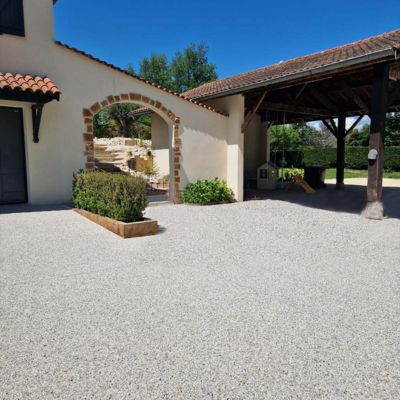 Résineo Drain Quartz - Revêtement de sol drainant quartz