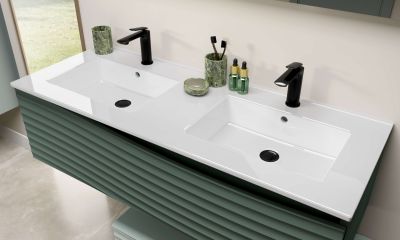 Collection Delphy, Ecume - Meuble salle de bains