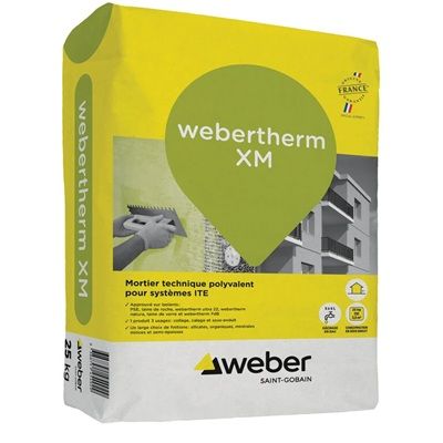 Webertherm XM - Mortier ite en poudre 