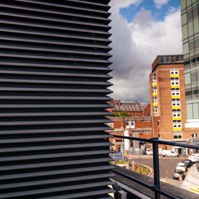 DucoWall Acoustic - Bardage à ventelles filantes