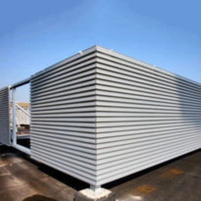 DucoWall Screening 35 et 70 - Bardage à ventelles filantes