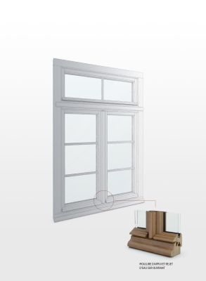 Fenêtre en bois sur mesure